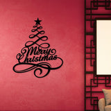 Pine Tree Merry Christmas Wall Art from VITAHOME DESIGN LLC