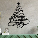 Pine Tree Merry Christmas Wall Art from VITAHOME DESIGN LLC