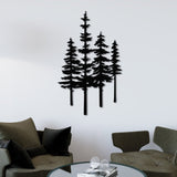 Pine Trees Metal Wall Art from VITAHOME DESIGN LLC