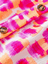 Abstract Geometric Blouse from MsDressly