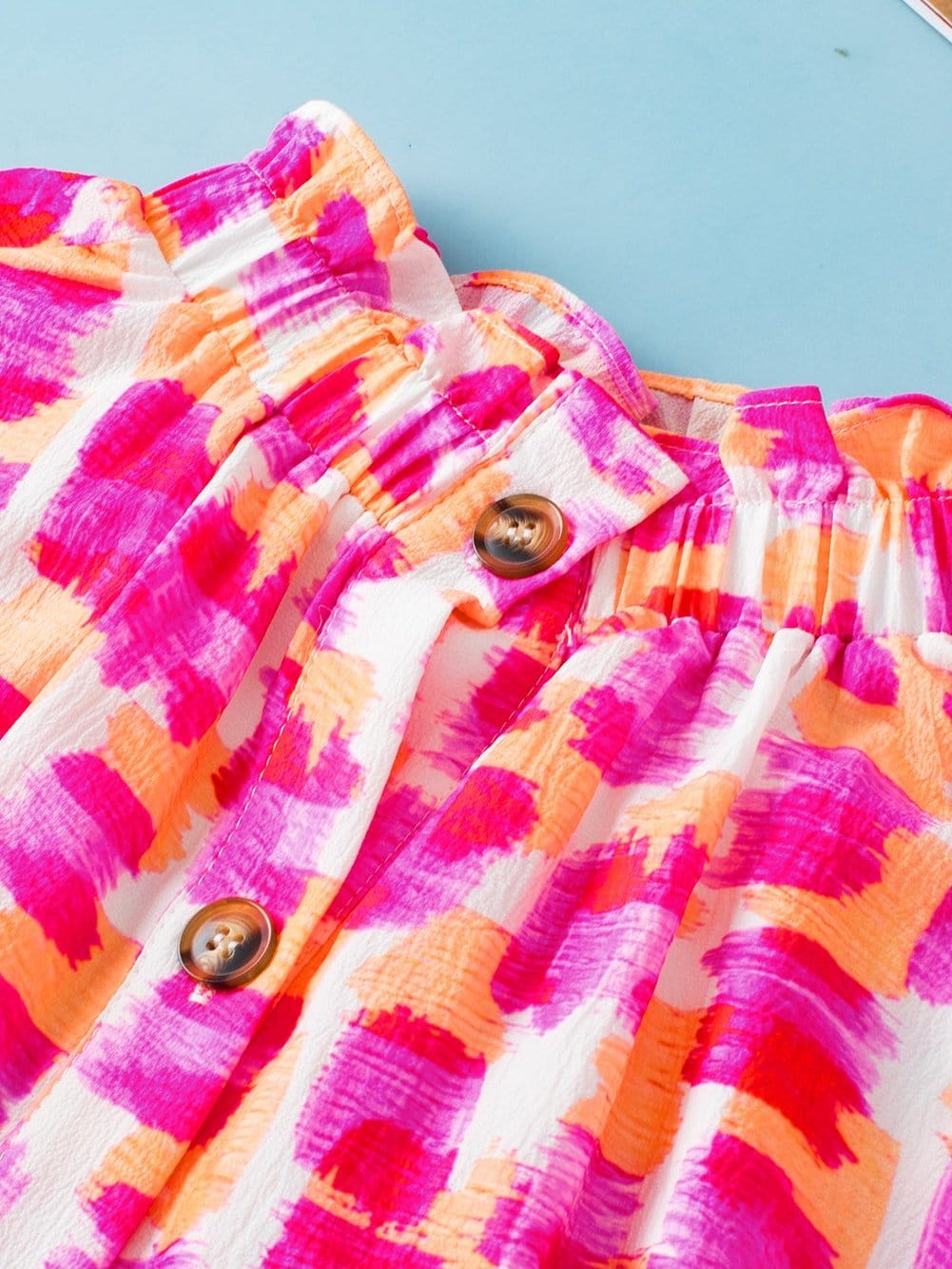 Abstract Geometric Blouse from MsDressly