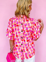 Abstract Print Top from MsDressly