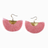 Half Moon Fan Earrings from SLATE + SALT