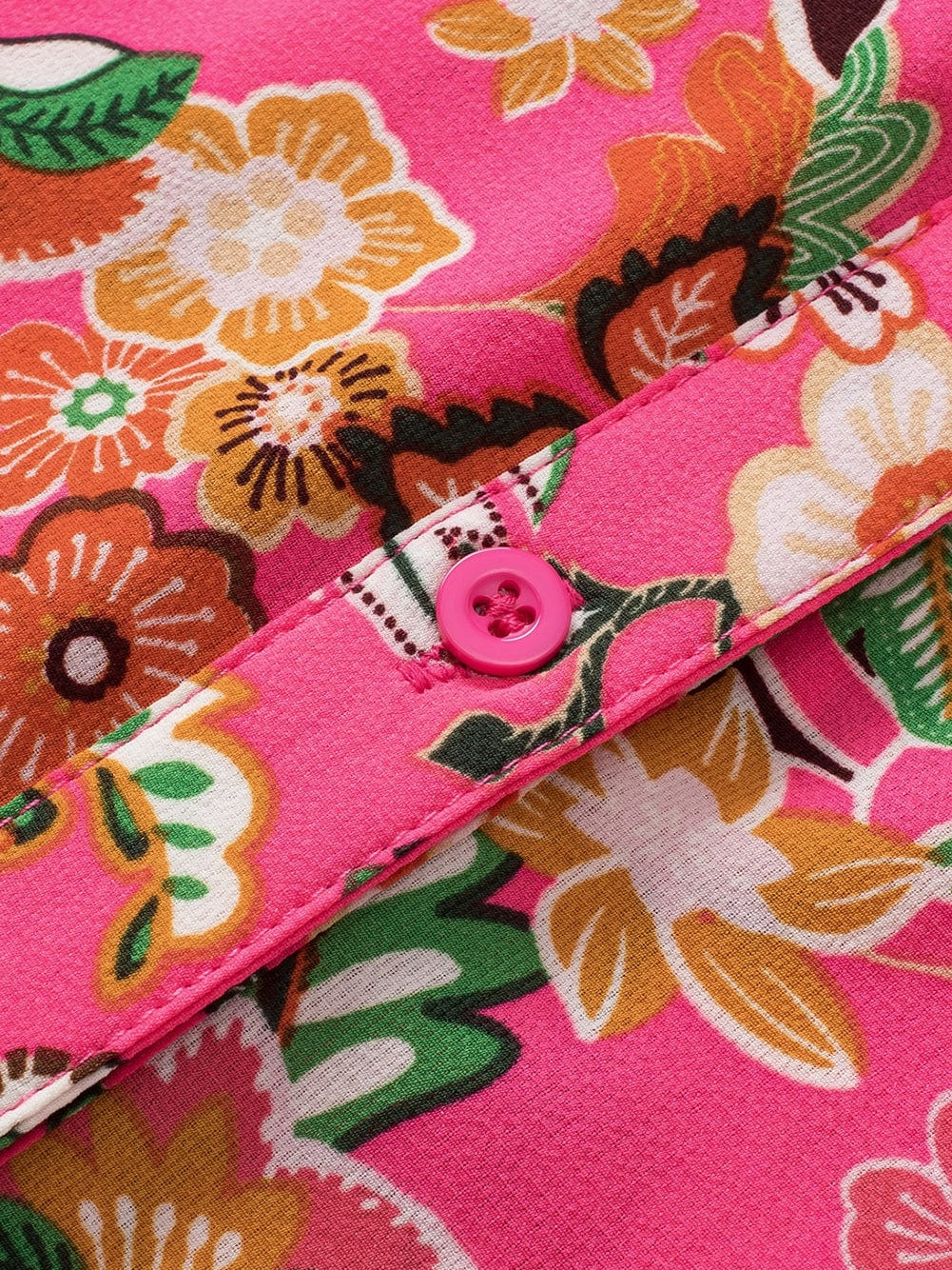 3/4 Sleeve Floral Print Top from MsDressly