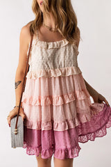 Beachy Mini Dress with Ruffles from MsDressly