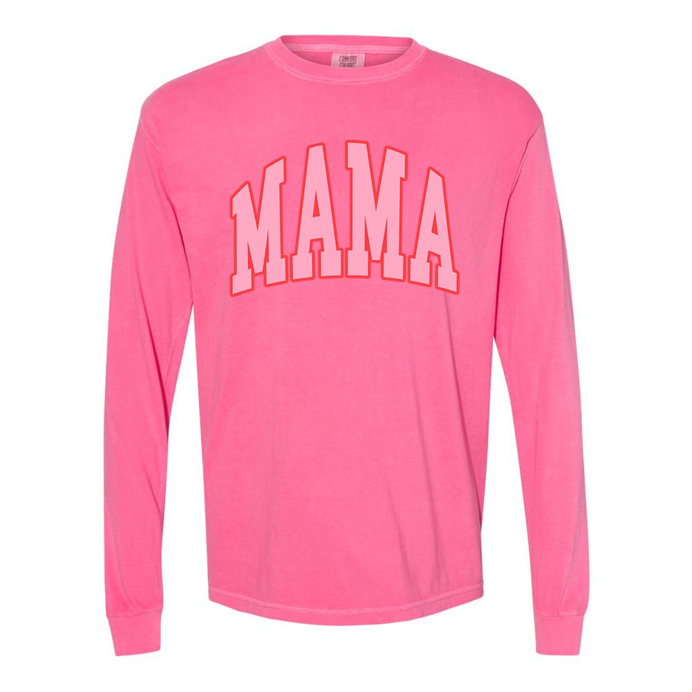 'Pink Mama' Long Sleeve T-Shirt from United Monograms