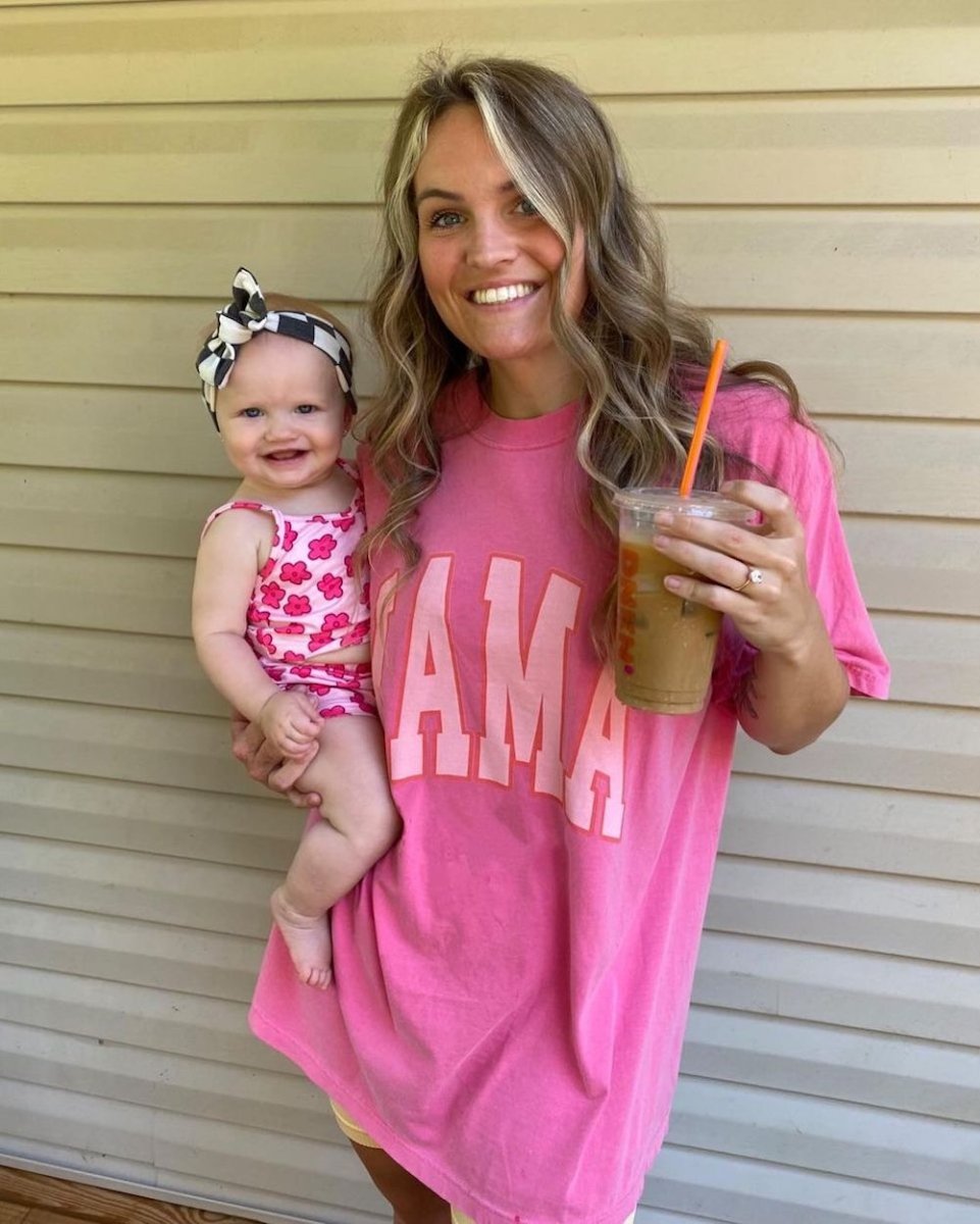 'Pink Mama' Tee from United Monograms