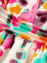 Abstract Print Maxi Dress from MsDressly