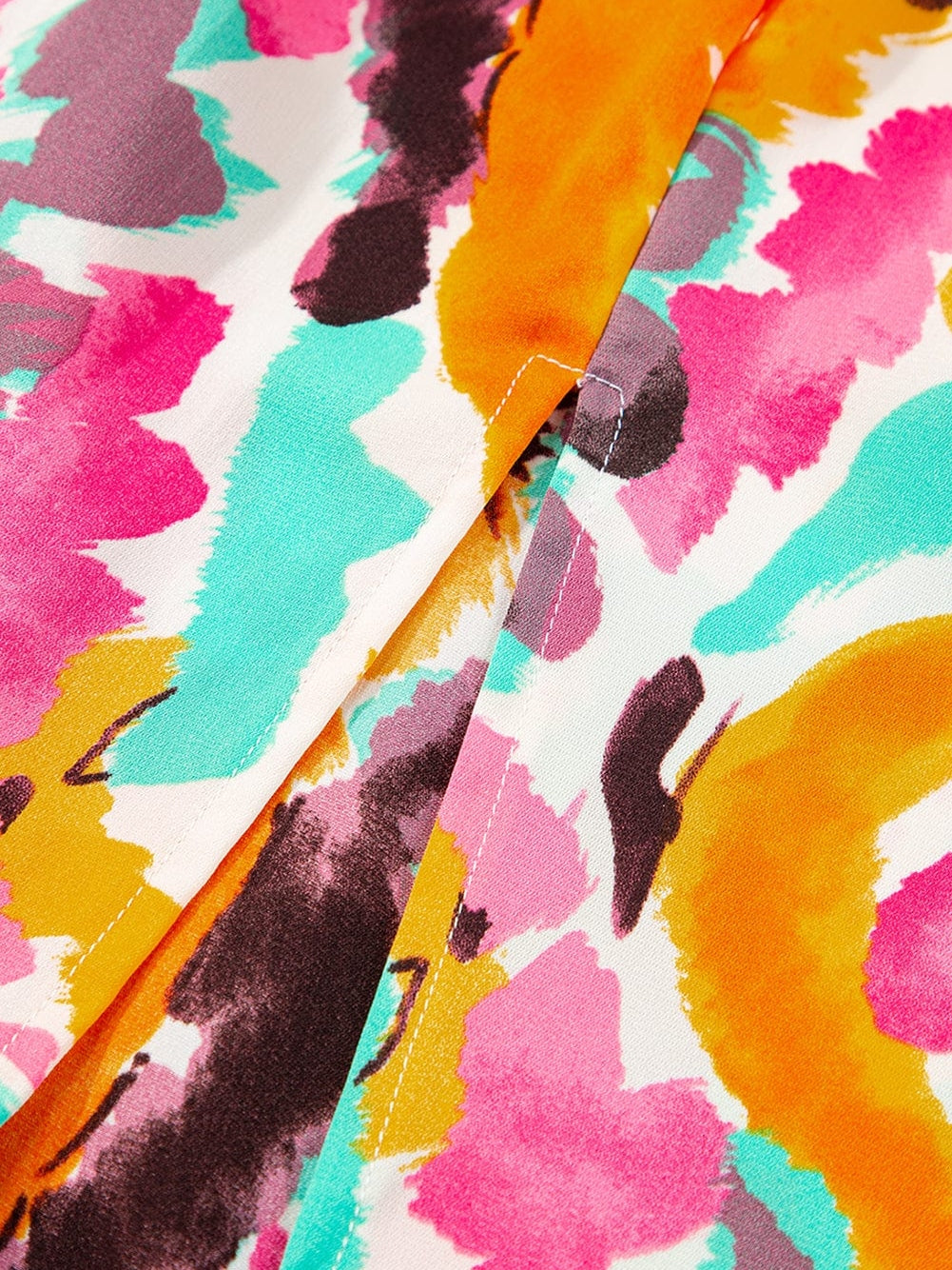 Abstract Print Maxi Dress from MsDressly