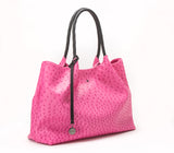 Naomi - Hot Pink Vegan Leather Tote Bag from Gunas New York