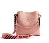 Tabitha - Pink Bucket Bag from Gunas New York
