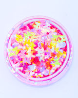 Paris - Pink Chunky Glitter with Butterflies from Lunautics
