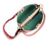 Tabitha - Pink Bucket Bag from Gunas New York