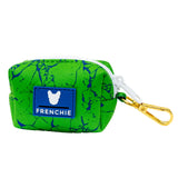 Frenchie Poo Bag Holder - Green Marble from Frenchie Bulldog