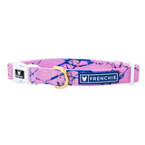 Frenchie Comfort Collar - Pink Marble from Frenchie Bulldog