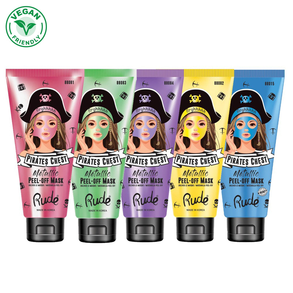 Pirate's Chest Peel Off Mask from Rude Cosmetics