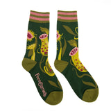 Pitcher Plant Crew Socks from FootClothes