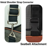 Mr. Peanut's Rhodium Series Mini Size Soft Sided Pet Carrier - Note Sizing in Description from Mr. Peanut's Pet Carriers
