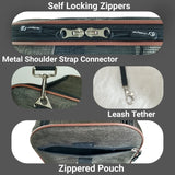 Mr. Peanut's Rhodium Series Mini Size Soft Sided Pet Carrier - Note Sizing in Description from Mr. Peanut's Pet Carriers