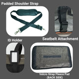 Mr. Peanut's Rhodium Series Mini Size Soft Sided Pet Carrier - Note Sizing in Description from Mr. Peanut's Pet Carriers