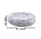 Mr. Peanut's 28" OrthoPlush® Pet Bed - Snowflake White Two Tone from Mr. Peanut's Pet Carriers