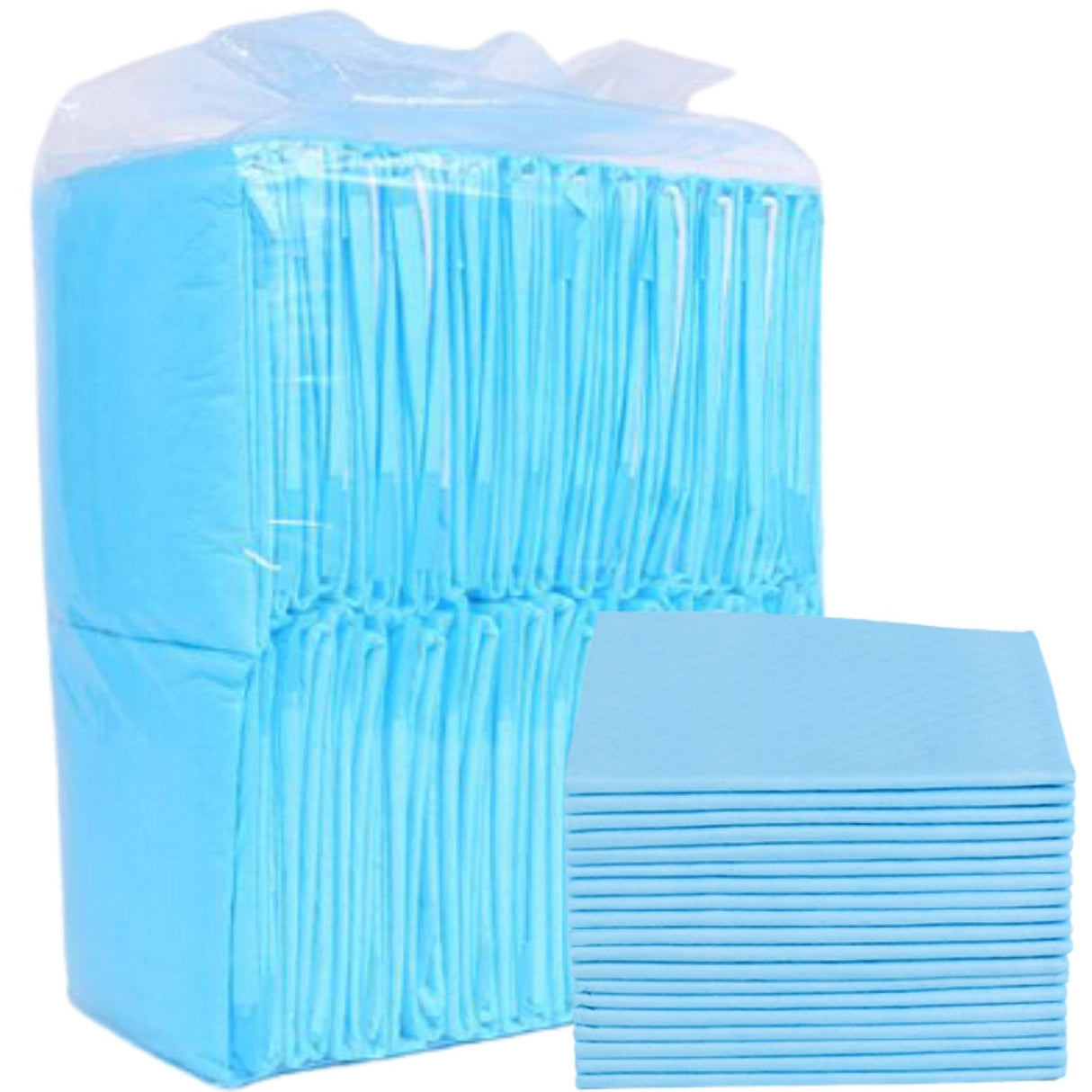 Mr. Peanut’s Premium Absorbent Gel Pee Pads 23"X23", 6 Layers of Lightly Scented Protection from Mr. Peanut's Pet Carriers
