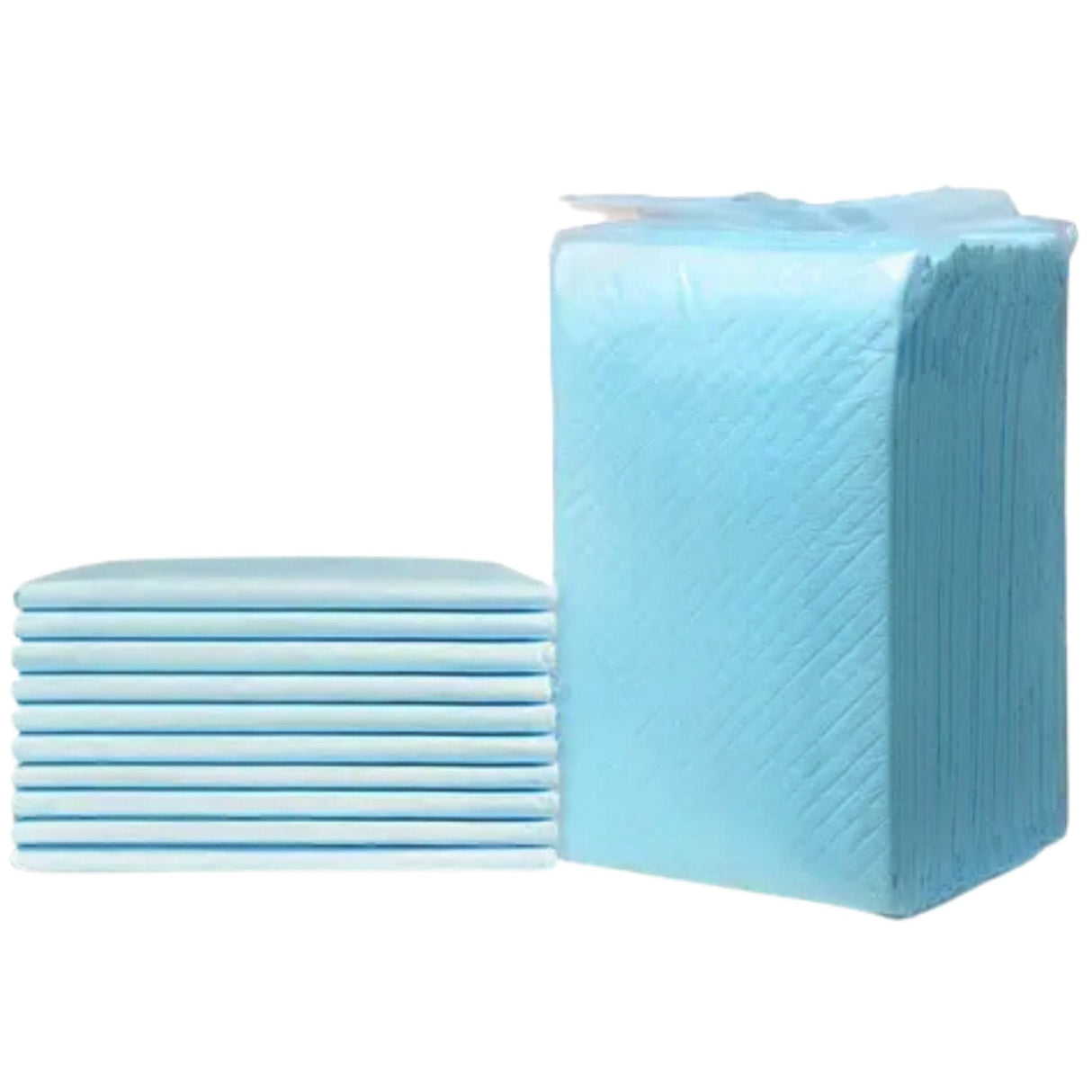 Mr. Peanut’s Premium Absorbent Gel Pee Pads 23"X23", 6 Layers of Lightly Scented Protection from Mr. Peanut's Pet Carriers