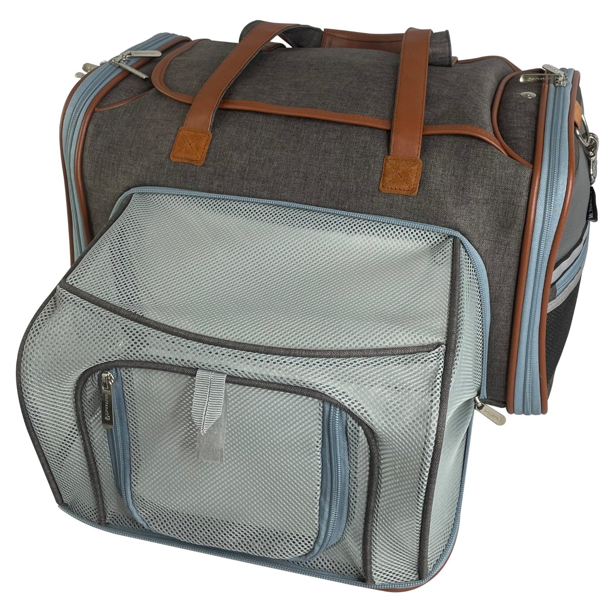 Mr. Peanut's Gold Series Standard Size Airline Compliant Expandable Pet Carrier from Mr. Peanut's Pet Carriers