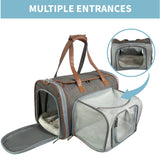 Mr. Peanut's Gold Series Standard Size Airline Compliant Expandable Pet Carrier from Mr. Peanut's Pet Carriers
