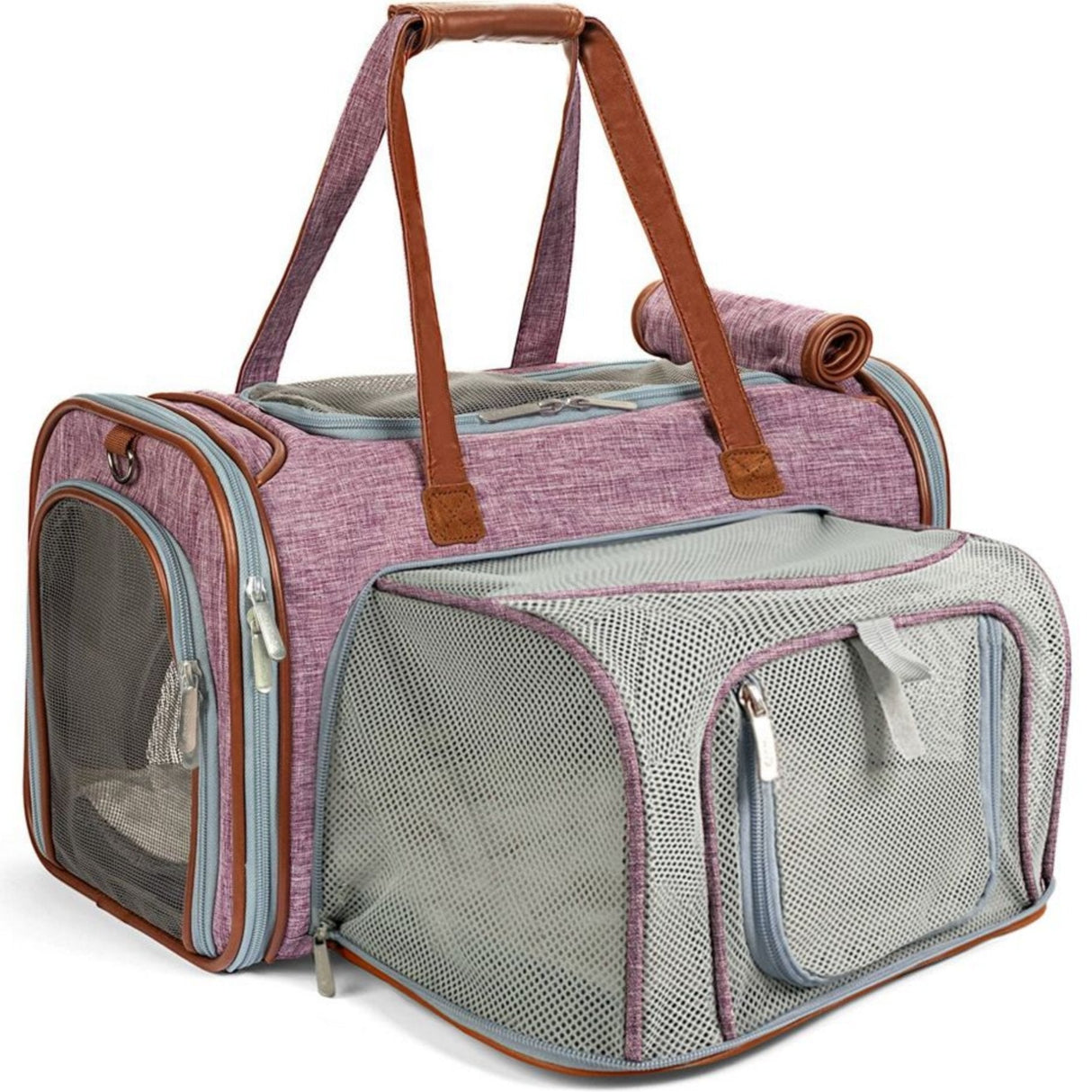 Mr. Peanut's Gold Series Standard Size Airline Compliant Expandable Pet Carrier from Mr. Peanut's Pet Carriers