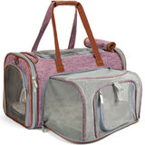 Mr. Peanut's Gold Series Mini Size Airline Compliant Expandable Pet Carrier from Mr. Peanut's Pet Carriers