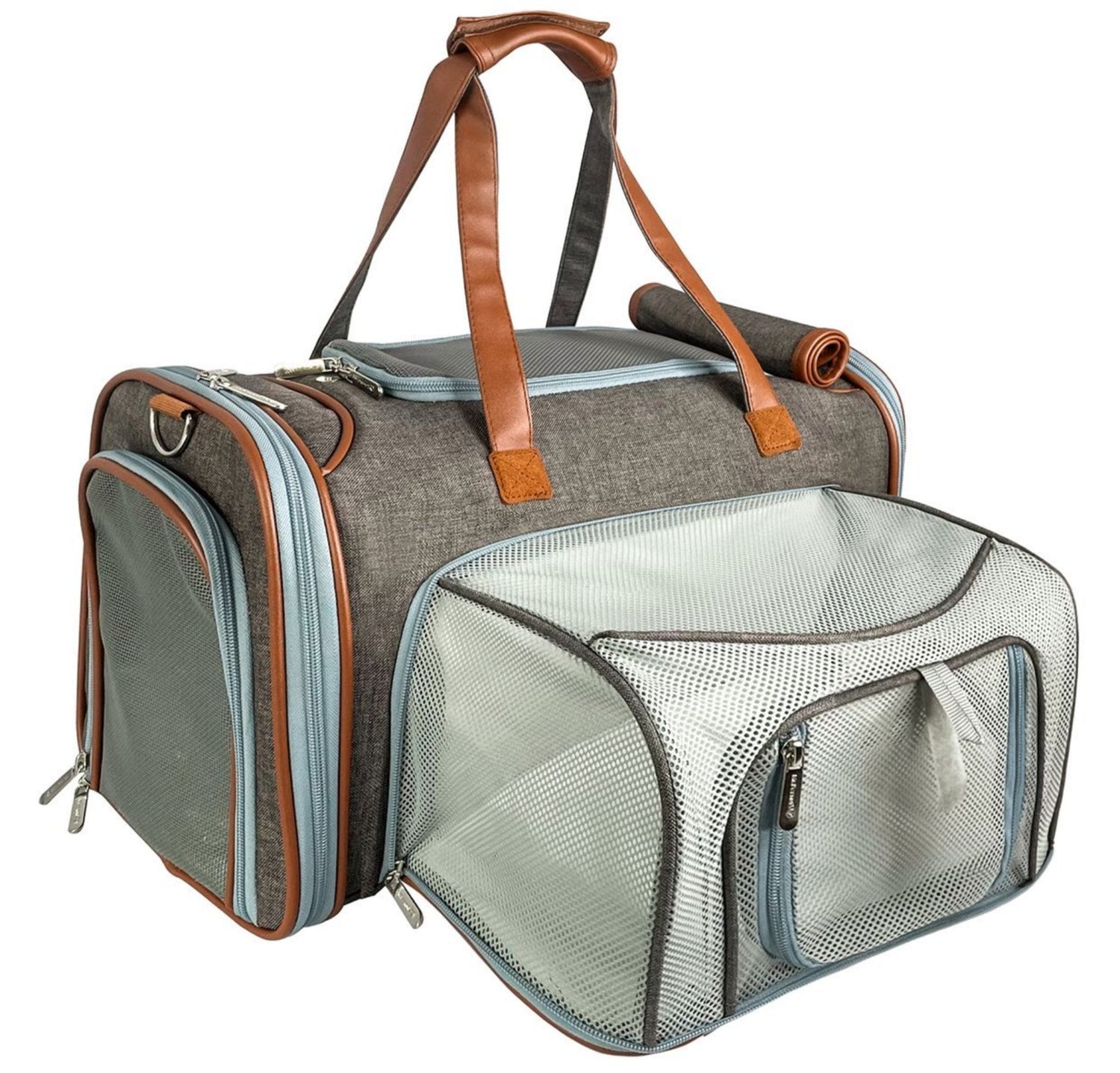 Mr. Peanut's Gold Series Standard Size Airline Compliant Expandable Pet Carrier from Mr. Peanut's Pet Carriers