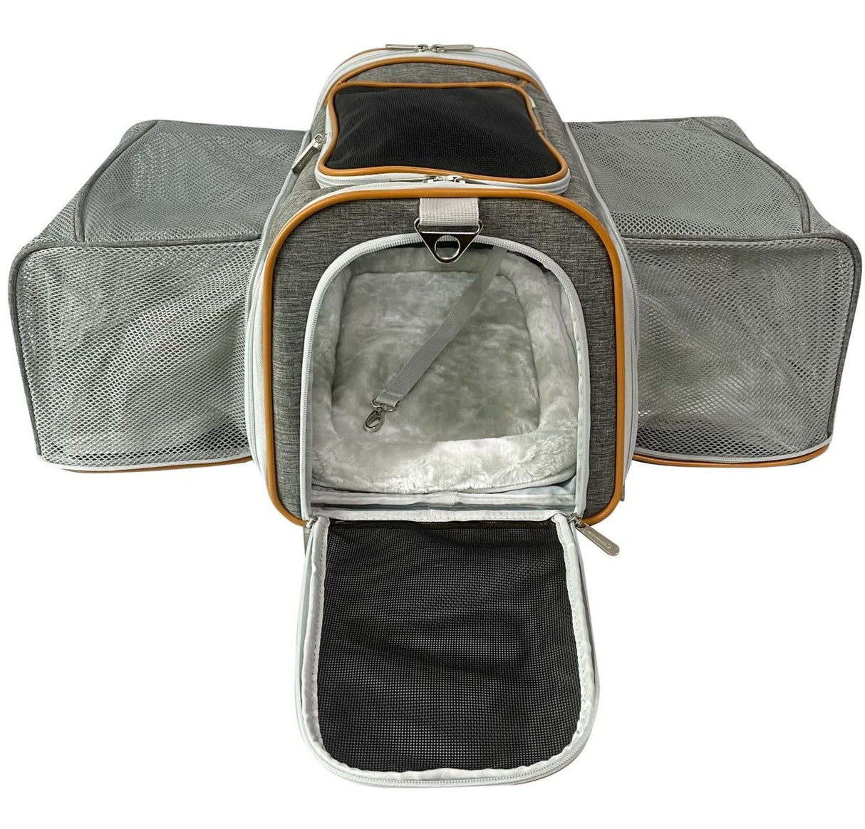 Mr. Peanut's Platinum Series Double Expandable Pet Carrier from Mr. Peanut's Pet Carriers