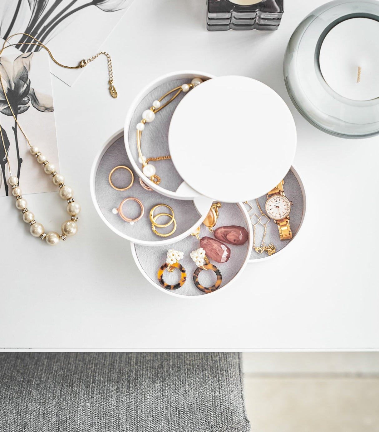 Stacked Jewelry Organizer from Yamazaki Home