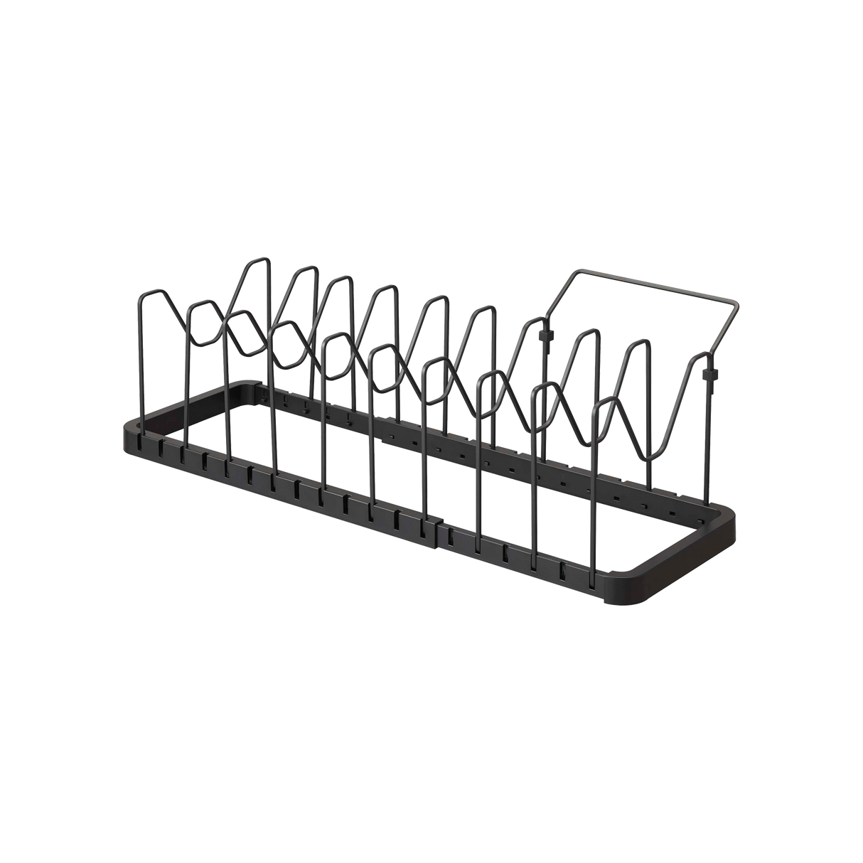 Adjustable Pot Lid Organizer - Steel from Yamazaki Home
