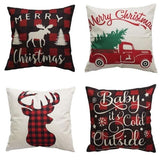 Holiday Plaid Cushion Covers from Moderny