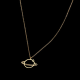 Return to Saturn Necklace - Gold from Medusa's Makeup