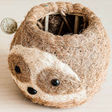 Two-tone Sloth Coco Coir Planter - Handmade Planters | from LIKHÂ