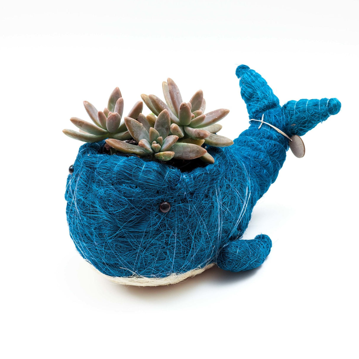 Wicker Whale Planter - Coco Planter | from LIKHÂ