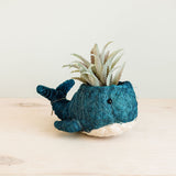 Wicker Whale Planter - Coco Planter | from LIKHÂ