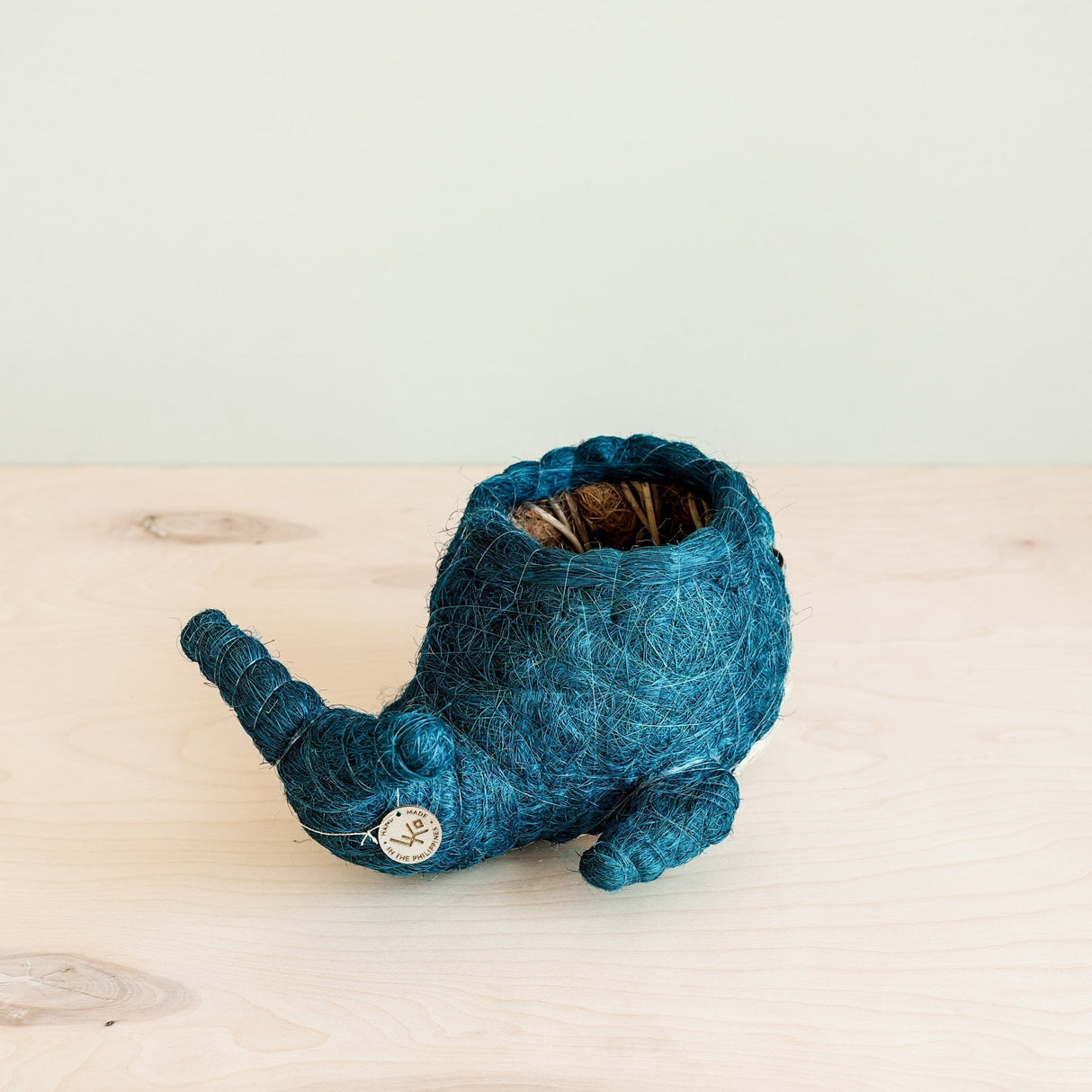 Wicker Whale Planter - Coco Planter | from LIKHÂ