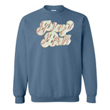 Play Ball Letter Patch Crewneck Sweatshirt from United Monograms