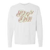 Play Ball Letter Patch Long Sleeve T-Shirt from United Monograms