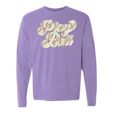 Play Ball Letter Patch Long Sleeve T-Shirt from United Monograms