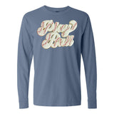Play Ball Letter Patch Long Sleeve T-Shirt from United Monograms
