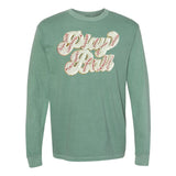 Play Ball Letter Patch Long Sleeve T-Shirt from United Monograms