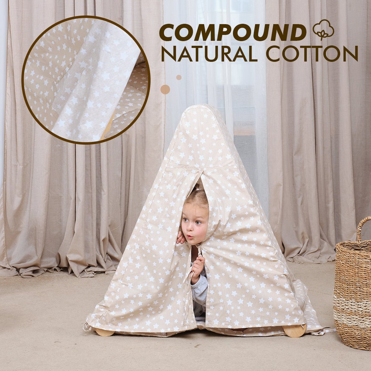 Play Tent Cover with Mat for Climbing Triangle Ladder from Goodevas