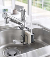 Faucet-Hanging Sponge & Brush Holder - Steel from Yamazaki Home