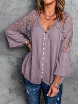 Button-Down Plaid Coat Plus Size from MsDressly