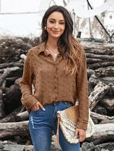 Button-Down Plaid Coat Plus Size from MsDressly